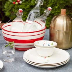 Lenox Profile Snow Day 12-Piece Dinnerware Set -Lenox The Christmas Shop Sales 893852 w16