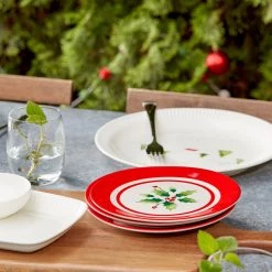 Lenox Profile Snow Day 12-Piece Dinnerware Set -Lenox The Christmas Shop Sales 893852 w17