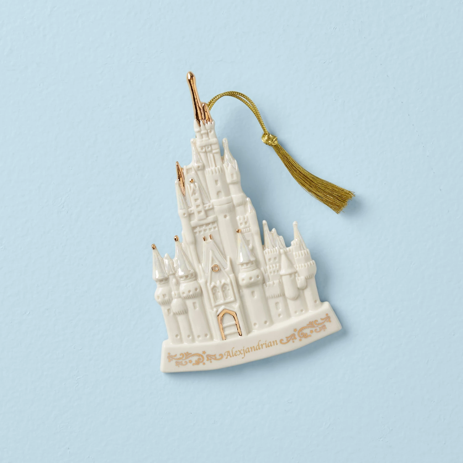Lenox Personalized Cinderella Castle Ornament 2 Lenox Personalized Cinderella Castle Ornament