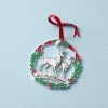 Lenox 2022 Our 1st Christmas Metal Deer Ornament -Lenox The Christmas Shop Sales 894157 w10