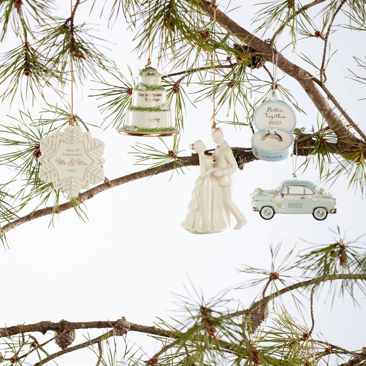 Lenox 2022 Our 1st Christmas Together Cake Ornament 7 Lenox 2022 Our 1st Christmas Together Cake Ornament - Image 5