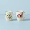 Lenox Holiday Mr. & Mrs. Mug Set -Lenox The Christmas Shop Sales 894181 w10