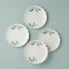 Lenox French Perle Berry Accent Plates, Set of 4 -Lenox The Christmas Shop Sales 894193 W10