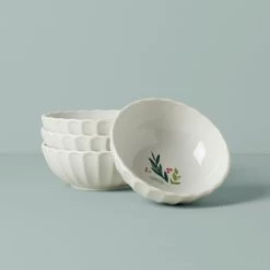 Lenox French Perle Berry All-Purpose Bowls, Set of 4