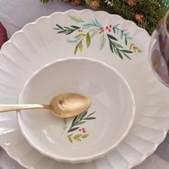 Lenox French Perle Berry Dinner Plates, Set of 4 -Lenox The Christmas Shop Sales 894195 w11