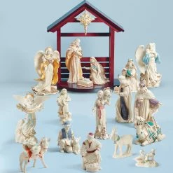 Lenox 2022 First Blessing 19-Piece Nativity Set