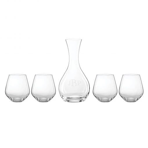 Lenox Tuscany Classics 5-Piece Decanter & Glass Set -Lenox The Christmas Shop Sales 895257 LNP S23 JBP