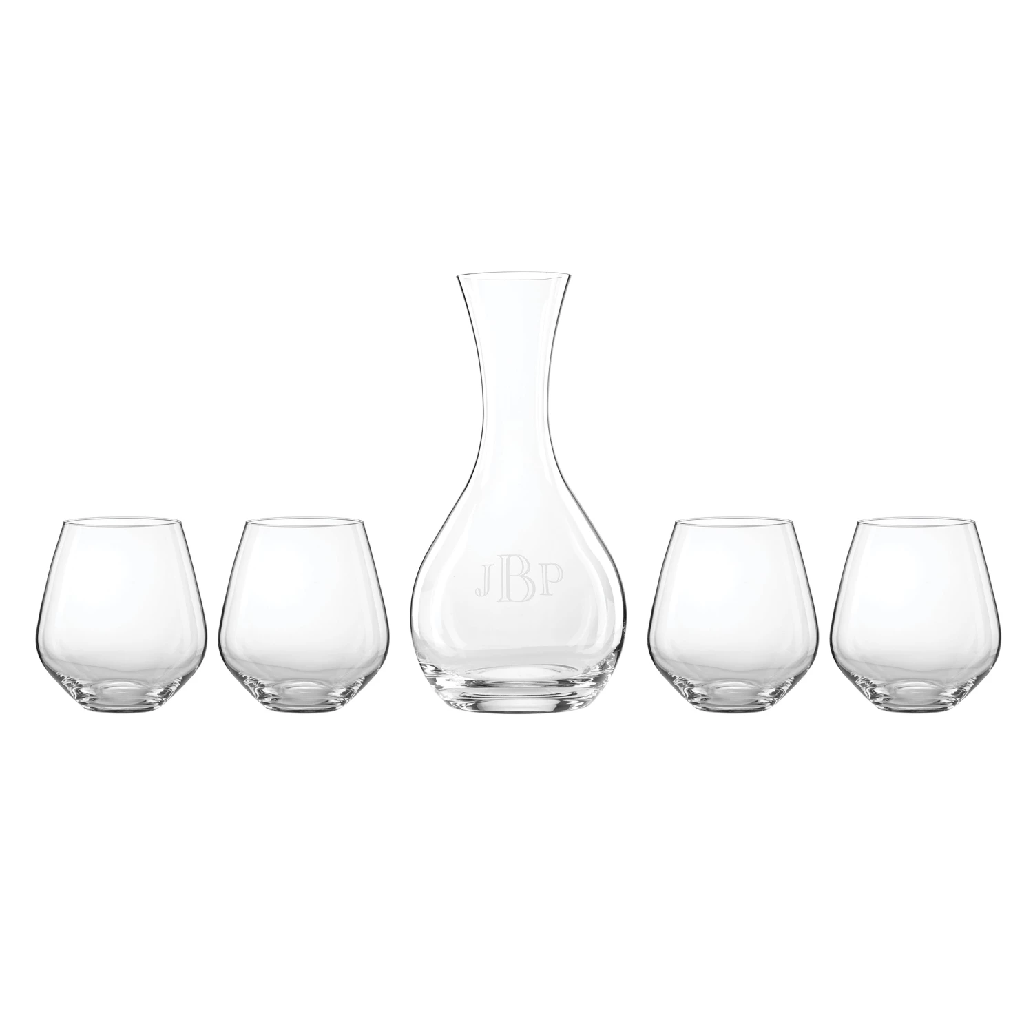 Lenox Tuscany Classics 5-Piece Decanter & Glass Set 3 Lenox Tuscany Classics 5-Piece Decanter & Glass Set