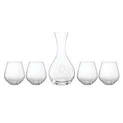Lenox Tuscany Classics 5-Piece Decanter & Glass Set 9 Lenox Tuscany Classics 5-Piece Decanter & Glass Set -Lenox The Christmas Shop Sales 895257 LNP S23 SCR