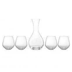 Lenox Tuscany Classics 5-Piece Decanter & Glass Set 10 Lenox Tuscany Classics 5-Piece Decanter & Glass Set -Lenox The Christmas Shop Sales 895257 LNP S23 T